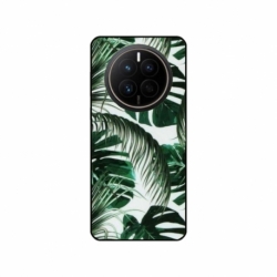 Husa personalizata tip carcasa HQPrint pentru Huawei Mate 50 Pro, model Leaf Design 3, multicolor, S1D1M0088