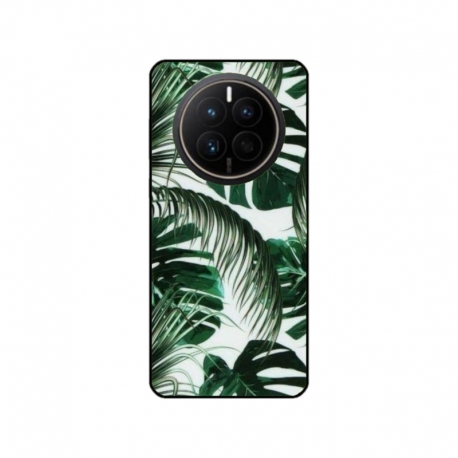 Husa personalizata tip carcasa HQPrint pentru Huawei Mate 50 Pro, model Leaf Design 3, multicolor, S1D1M0088