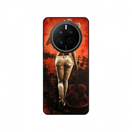 Husa personalizata tip carcasa HQPrint pentru Huawei Mate 50 Pro, model Sexy Lady, multicolor, S1D1M0113