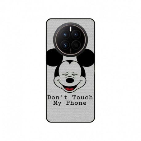 Husa personalizata tip carcasa HQPrint pentru Huawei Mate 50 Pro, model Dont Touch my Phone 3, multicolor, S1D1M0123