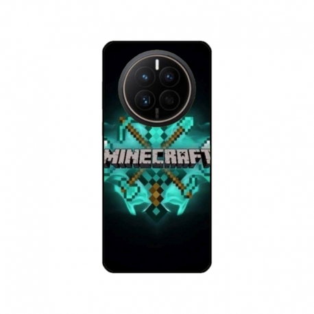 Husa personalizata tip carcasa HQPrint pentru Huawei Mate 50 Pro, model Minecraft 2, multicolor, S1D1M0126