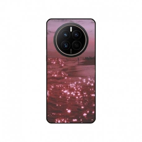 Husa personalizata tip carcasa HQPrint pentru Huawei Mate 50 Pro, model Pink Sky, multicolor, S1D1M0129