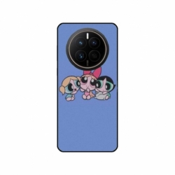 Husa personalizata tip carcasa HQPrint pentru Huawei Mate 50 Pro, model Powerpuff Girls, multicolor, S1D1M0135
