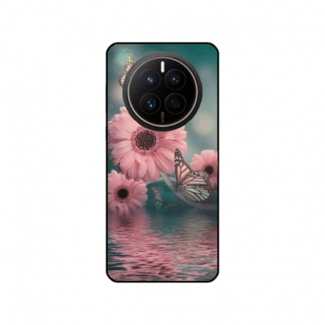 Husa personalizata tip carcasa HQPrint pentru Huawei Mate 50 Pro, model Flowers 7, multicolor, S1D1M0140