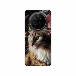 Husa personalizata tip carcasa HQPrint pentru Huawei Mate 50 Pro, model Cat 1, multicolor, S1D1M0143