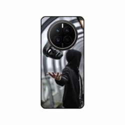 Husa personalizata tip carcasa HQPrint pentru Huawei Mate 50 Pro, model Mask, multicolor, S1D1M0199