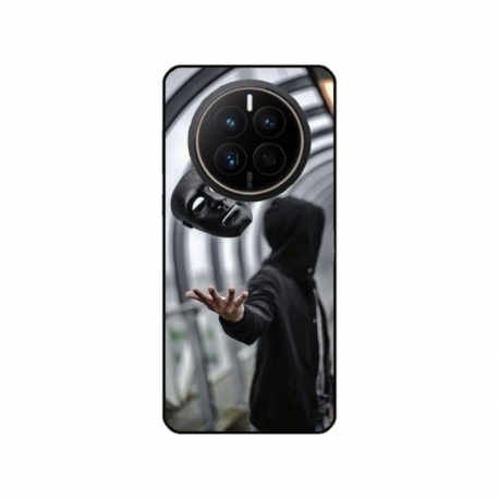 Husa personalizata tip carcasa HQPrint pentru Huawei Mate 50 Pro, model Mask, multicolor, S1D1M0199