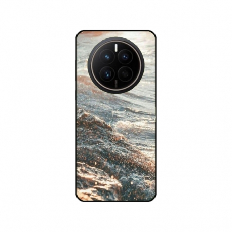 Husa personalizata tip carcasa HQPrint pentru Huawei Mate 50 Pro, model Ocean Water 1 , multicolor, S1D1M0200