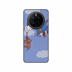 Husa personalizata tip carcasa HQPrint pentru Huawei Mate 50 Pro, model Tom and Jerry 1, multicolor, S1D1M0203