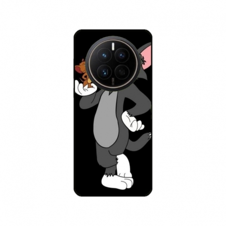 Husa personalizata tip carcasa HQPrint pentru Huawei Mate 50 Pro, model Tom and Jerry 2, multicolor, S1D1M0204