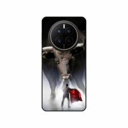 Husa personalizata tip carcasa HQPrint pentru Huawei Mate 50 Pro, model Bull, multicolor, S1D1M0205