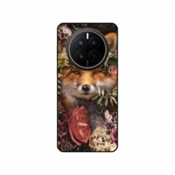 Husa personalizata tip carcasa HQPrint pentru Huawei Mate 50 Pro, model Fox, multicolor, S1D1M0213