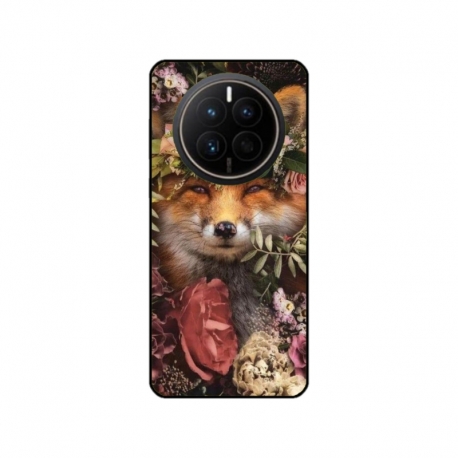 Husa personalizata tip carcasa HQPrint pentru Huawei Mate 50 Pro, model Fox, multicolor, S1D1M0213