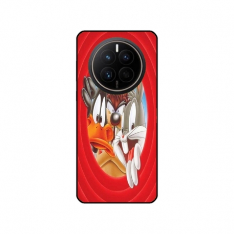Husa personalizata tip carcasa HQPrint pentru Huawei Mate 50 Pro, model Looney Tunes 2, multicolor, S1D1M0227
