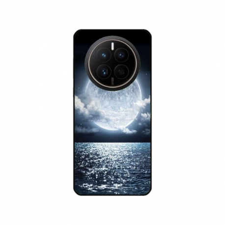 Husa personalizata tip carcasa HQPrint pentru Huawei Mate 50 Pro, model Moon Sky, multicolor, S1D1M0228