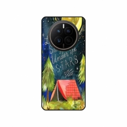 Husa personalizata tip carcasa HQPrint pentru Huawei Mate 50 Pro, model Lets sleep under the STARS, multicolor, S1D1M0268