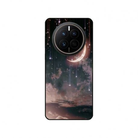 Husa personalizata tip carcasa HQPrint pentru Huawei Mate 50 Pro, model Falling Stars, multicolor, S1D1M0269