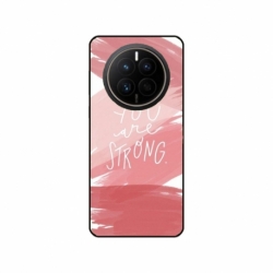 Husa personalizata tip carcasa HQPrint pentru Huawei Mate 50 Pro, model You are Strong, multicolor, S1D1M0275