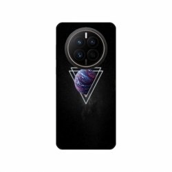 Husa personalizata tip carcasa HQPrint pentru Huawei Mate 50 Pro, model Triangle Planet, multicolor, S1D1M0278