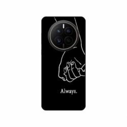 Husa personalizata tip carcasa HQPrint pentru Huawei Mate 50 Pro, model Always and Forever 1, multicolor, S1D1M0279