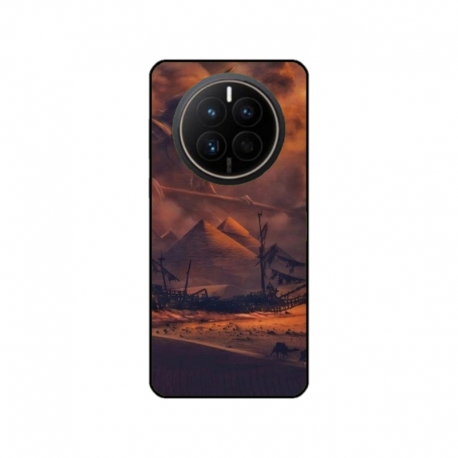 Husa personalizata tip carcasa HQPrint pentru Huawei Mate 50 Pro, model Anubis, multicolor, S1D1M0281