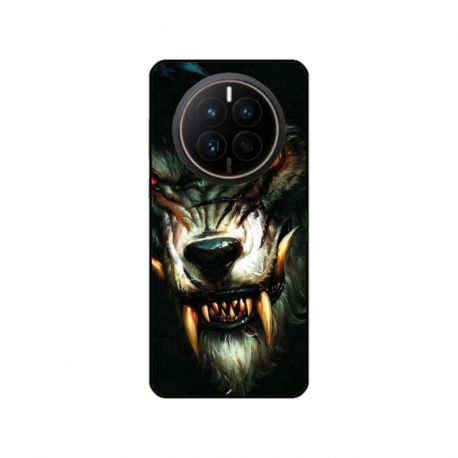 Husa personalizata tip carcasa HQPrint pentru Huawei Mate 50 Pro, model Wolf, multicolor, S1D1M0286