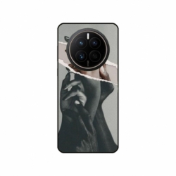 Husa personalizata tip carcasa HQPrint pentru Huawei Mate 50 Pro, model Black and White Hands, multicolor, S1D1M0300
