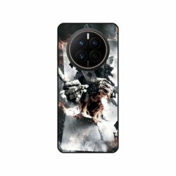 Husa personalizata tip carcasa HQPrint pentru Huawei Mate 50 Pro, model Skeleton Cards, multicolor, S1D1M0301