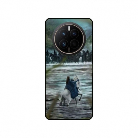 Husa personalizata tip carcasa HQPrint pentru Huawei Mate 50 Pro, model Brave, multicolor, S1D1M0310