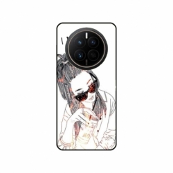 Husa personalizata tip carcasa HQPrint pentru Huawei Mate 50 Pro, model I dont care, multicolor, S1D1M0320