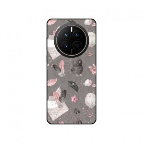 Husa personalizata tip carcasa HQPrint pentru Huawei Mate 50 Pro, model Abstract 1, multicolor, S1D1M0321