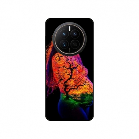 Husa personalizata tip carcasa HQPrint pentru Huawei Mate 50 Pro, model Colorful 7, multicolor, S1D1M0324