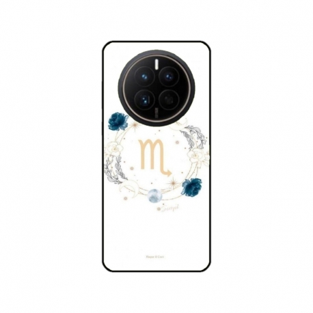 Husa personalizata tip carcasa HQPrint pentru Huawei Mate 50 Pro, model Zodiac Circle, multicolor, S1D1M0349