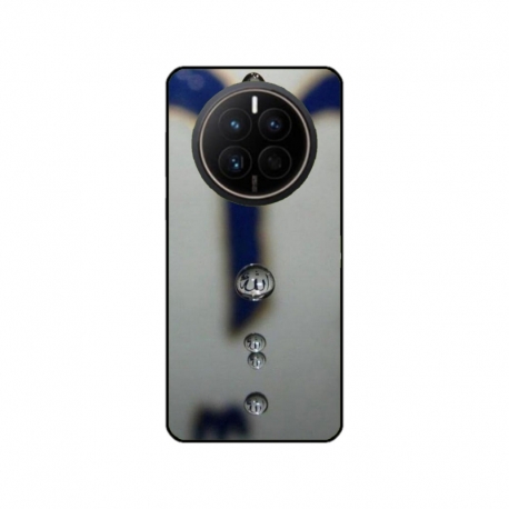 Husa personalizata tip carcasa HQPrint pentru Huawei Mate 50 Pro, model Droplets, multicolor, S1D1M0353