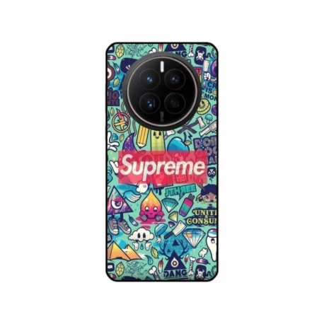 Husa personalizata tip carcasa HQPrint pentru Huawei Mate 50 Pro, model Supreme, multicolor, S1D1M0360