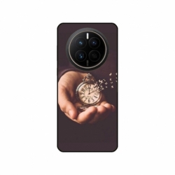 Husa personalizata tip carcasa HQPrint pentru Huawei Mate 50 Pro, model Time Flies 1, multicolor, S1D1M0364