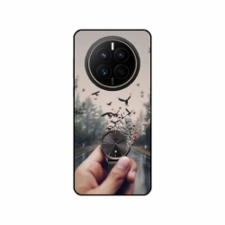 Husa personalizata tip carcasa HQPrint pentru Huawei Mate 50 Pro, model Time Flies 2, multicolor, S1D1M0365