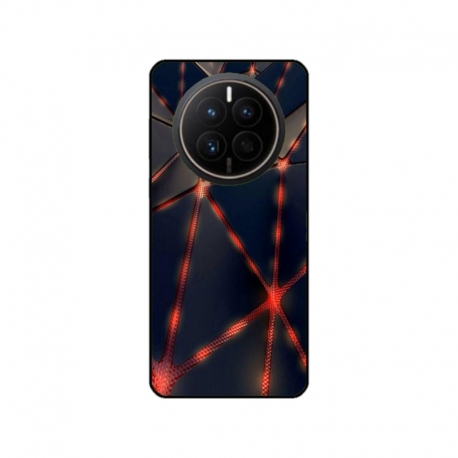 Husa personalizata tip carcasa HQPrint pentru Huawei Mate 50 Pro, model Lava Triangles, multicolor, S1D1M0367