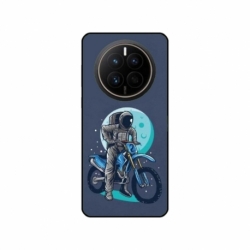 Husa personalizata tip carcasa HQPrint pentru Huawei Mate 50 Pro, model Biker Astronaout, multicolor, S1D1M0375