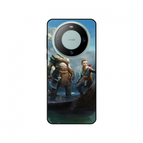 Husa personalizata tip carcasa HQPrint pentru Huawei Mate 60 Pro, model God of War 1, multicolor, S1D1M0008
