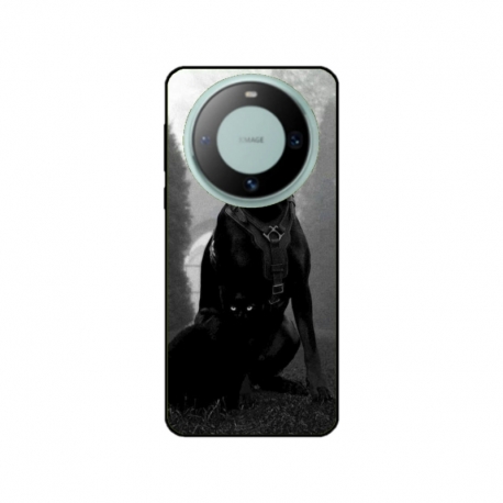 Husa personalizata tip carcasa HQPrint pentru Huawei Mate 60 Pro, model Doberman, multicolor, S1D1M0018