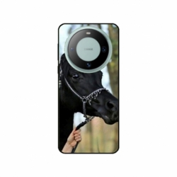 Husa personalizata tip carcasa HQPrint pentru Huawei Mate 60 Pro, model Black Horse, multicolor, S1D1M0019