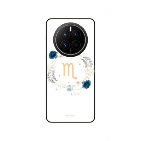 Husa personalizata tip carcasa HQPrint pentru Huawei Mate 50, model Zodiac Circle, multicolor, S1D1M0349