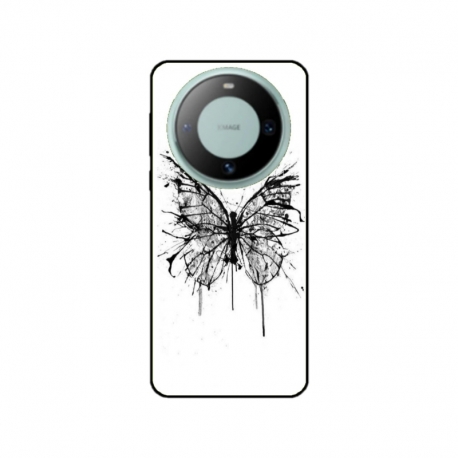 Husa personalizata tip carcasa HQPrint pentru Huawei Mate 60 Pro, model Butterfly 3, multicolor, S1D1M0030