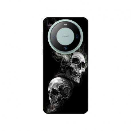 Husa personalizata tip carcasa HQPrint pentru Huawei Mate 60 Pro, model Skulls, multicolor, S1D1M0032