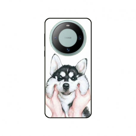 Husa personalizata tip carcasa HQPrint pentru Huawei Mate 60 Pro, model Fluffy Dog, multicolor, S1D1M0033
