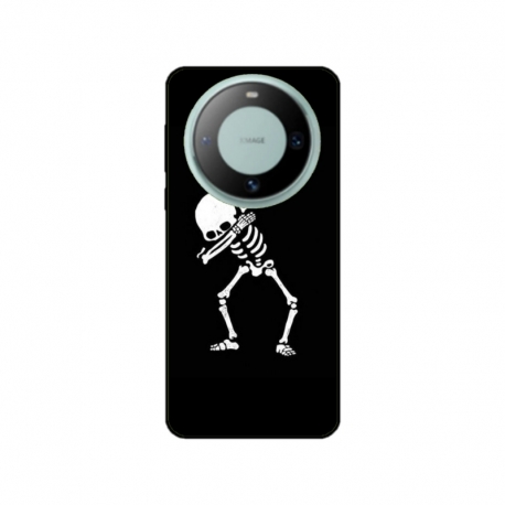 Husa personalizata tip carcasa HQPrint pentru Huawei Mate 60 Pro, model Dab Skeleton, multicolor, S1D1M0034