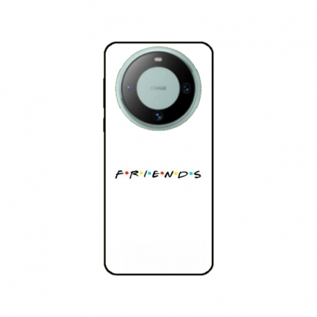 Husa personalizata tip carcasa HQPrint pentru Huawei Mate 60 Pro, model FRIENDS 1, multicolor, S1D1M0043