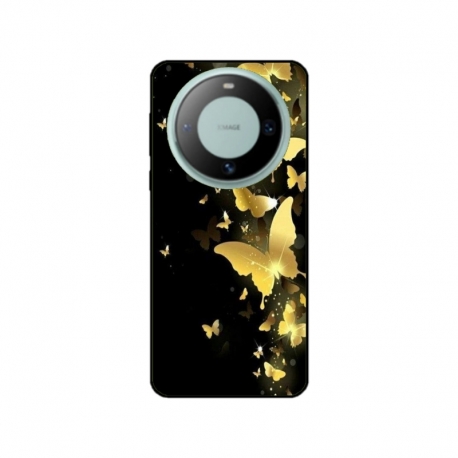 Husa personalizata tip carcasa HQPrint pentru Huawei Mate 60 Pro, model Butterfly 6, multicolor, S1D1M0045
