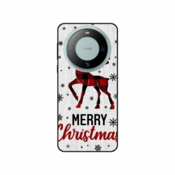 Husa personalizata tip carcasa HQPrint pentru Huawei Mate 60 Pro, model Merry Christmas Reindeer 1, multicolor, S1D1M0049